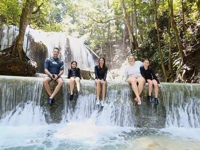 Mata Jitu Waterfall Moyo Island