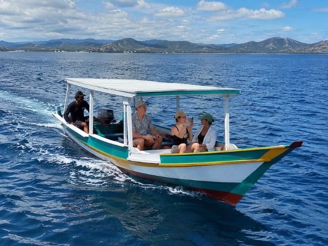 Sumbawa boat trip with local crew