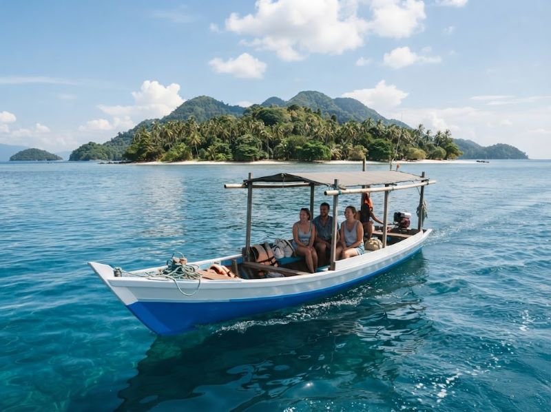 Ngali Island boat trip