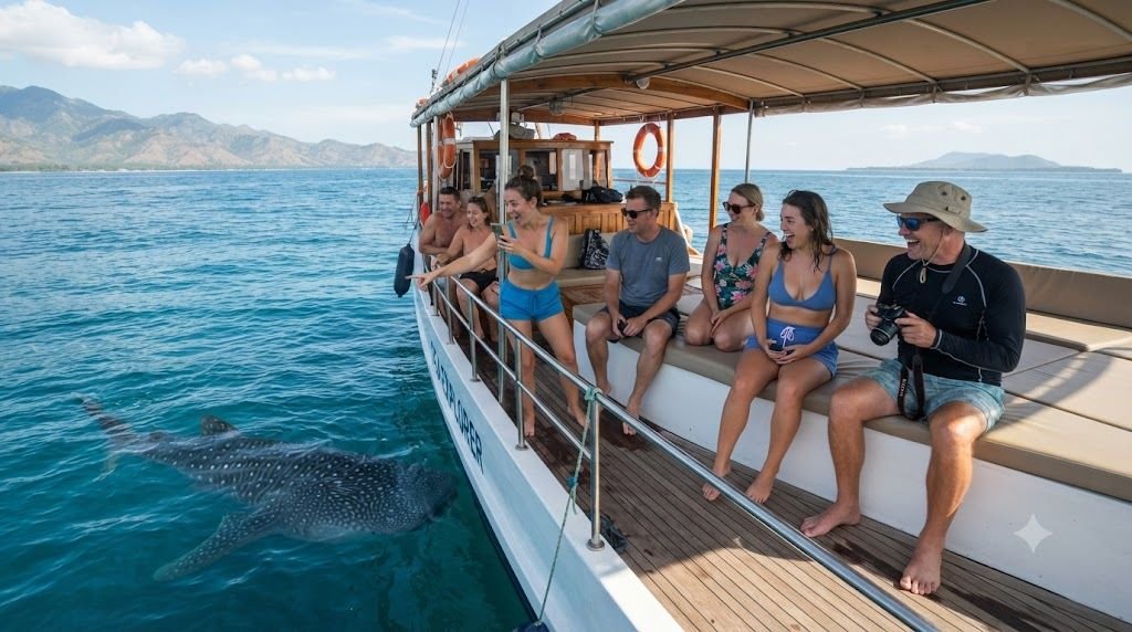whale shark tour from Lombok to Sumbawa travel guide