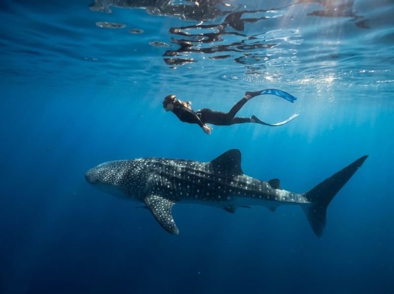 weather Saleh Bay whale shark tips