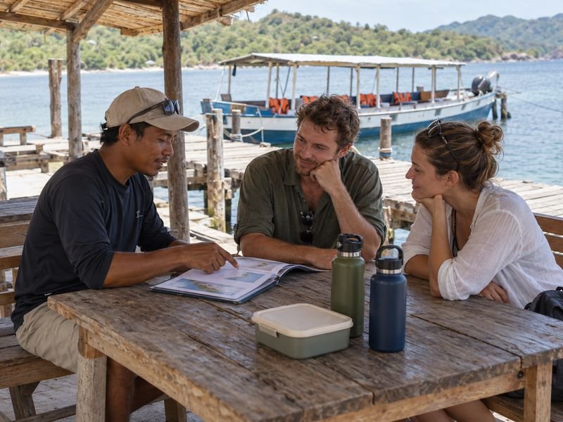Saringi Island private tour package discussion