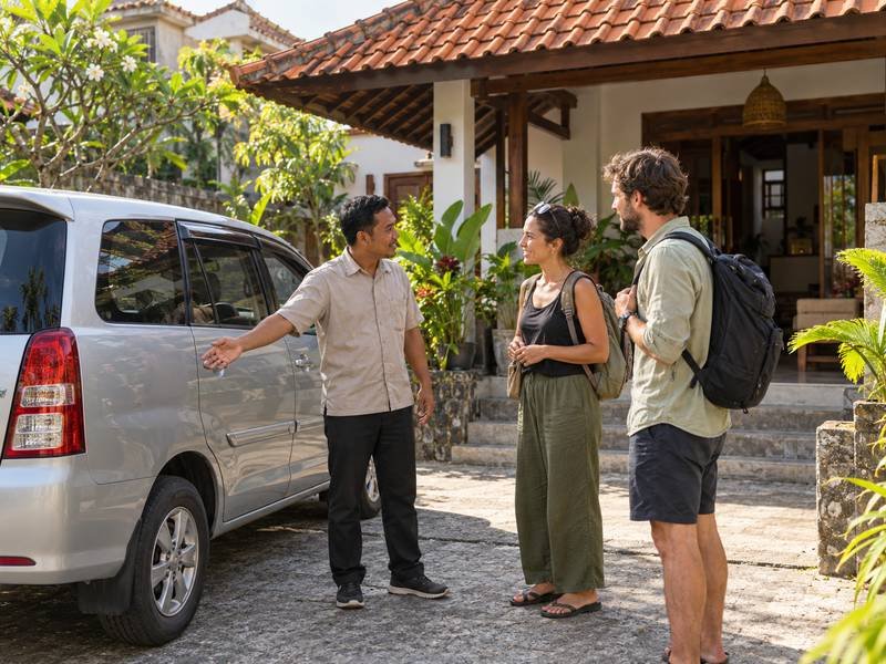 Sumbawa hotel pickup for island tour