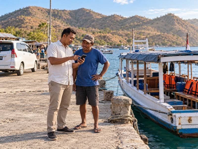 The driver and boat crew should share the plan